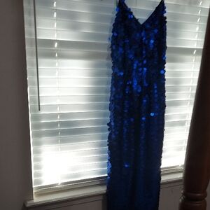 Topshop Vibrant Blue Dress